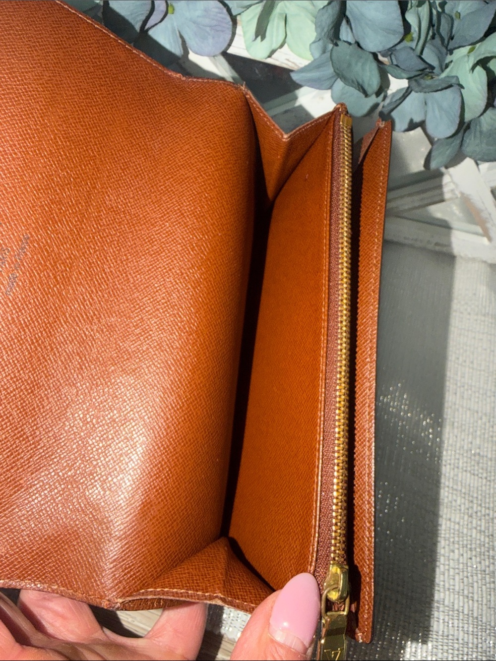 Louis Vuitton Monogram Canvas Continental Wallet in Brown and Gold - Picture 5 of 14